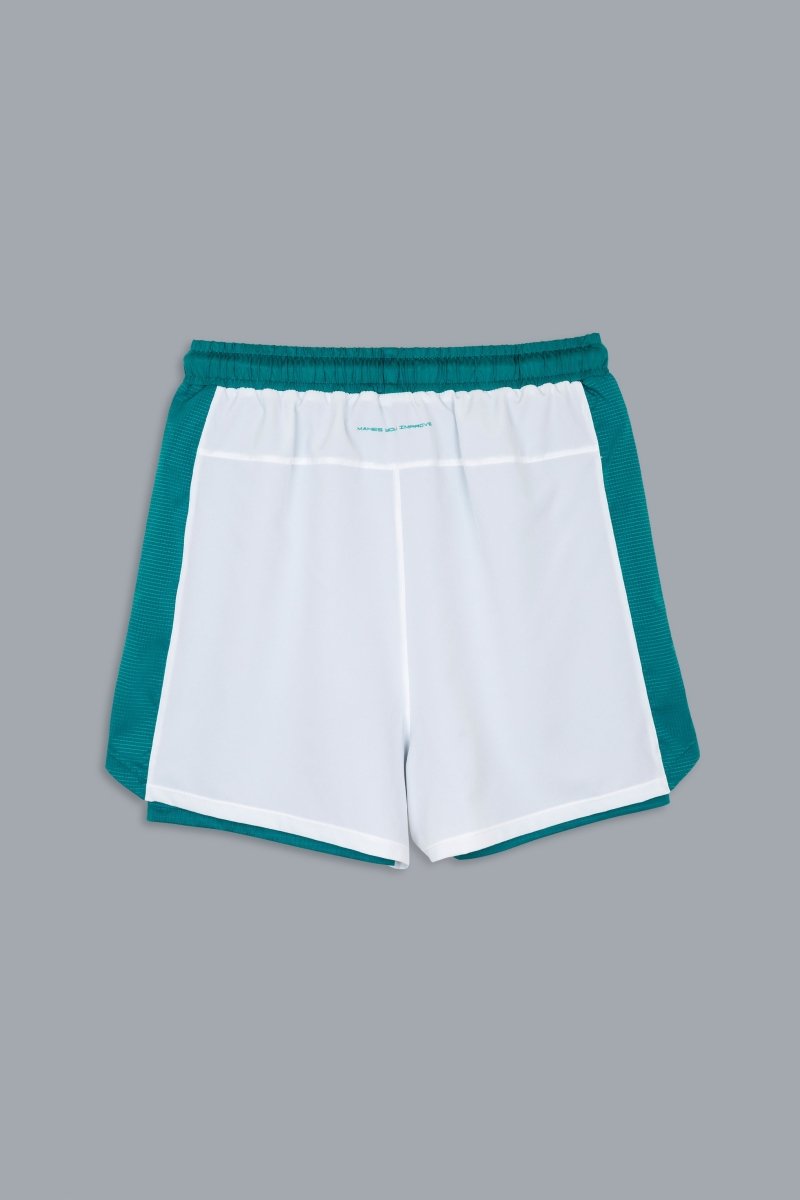 Short Hombre PRO White/Ivy Green - NOXhombreShorts