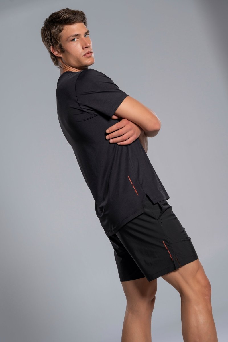 Short Hombre TEAM FIT Negro - NOXhombreShorts