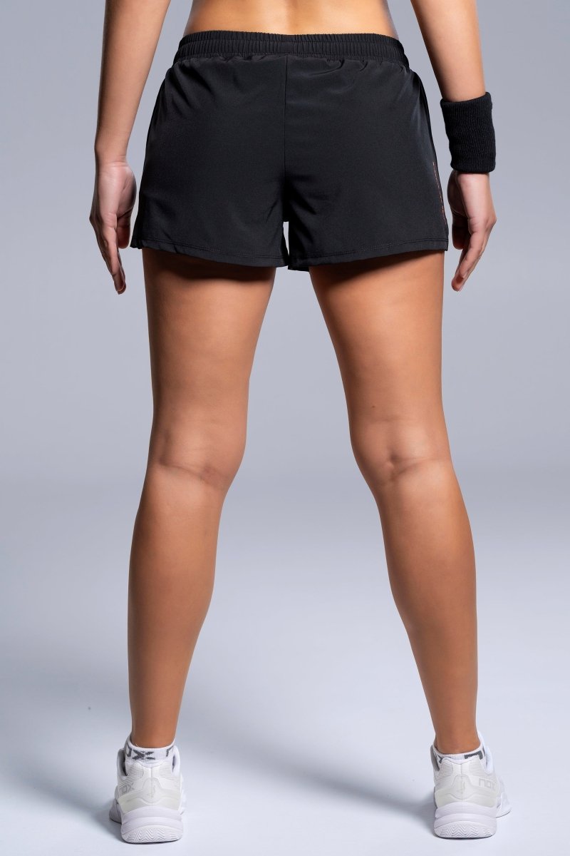 Short Mujer TEAM Negro - NOXmujerShorts