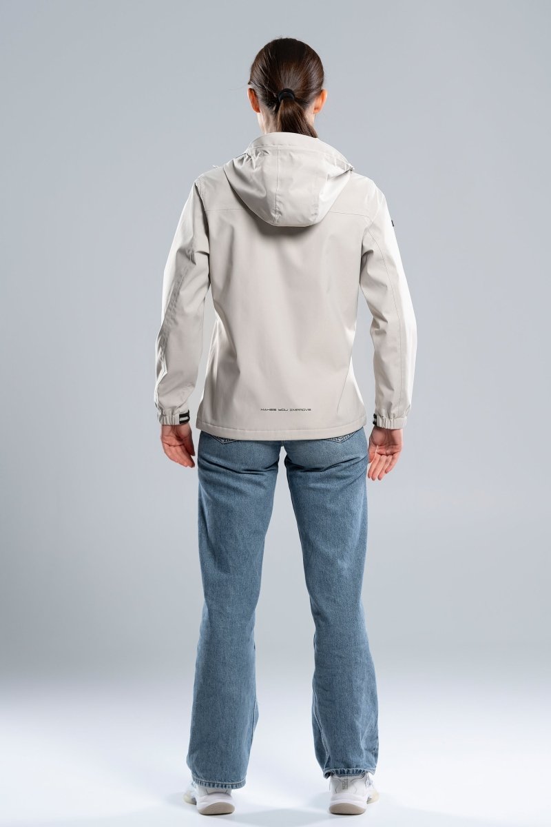 SOFTSHELL MUJER TEAM PALE GREY - NOXSoftshells