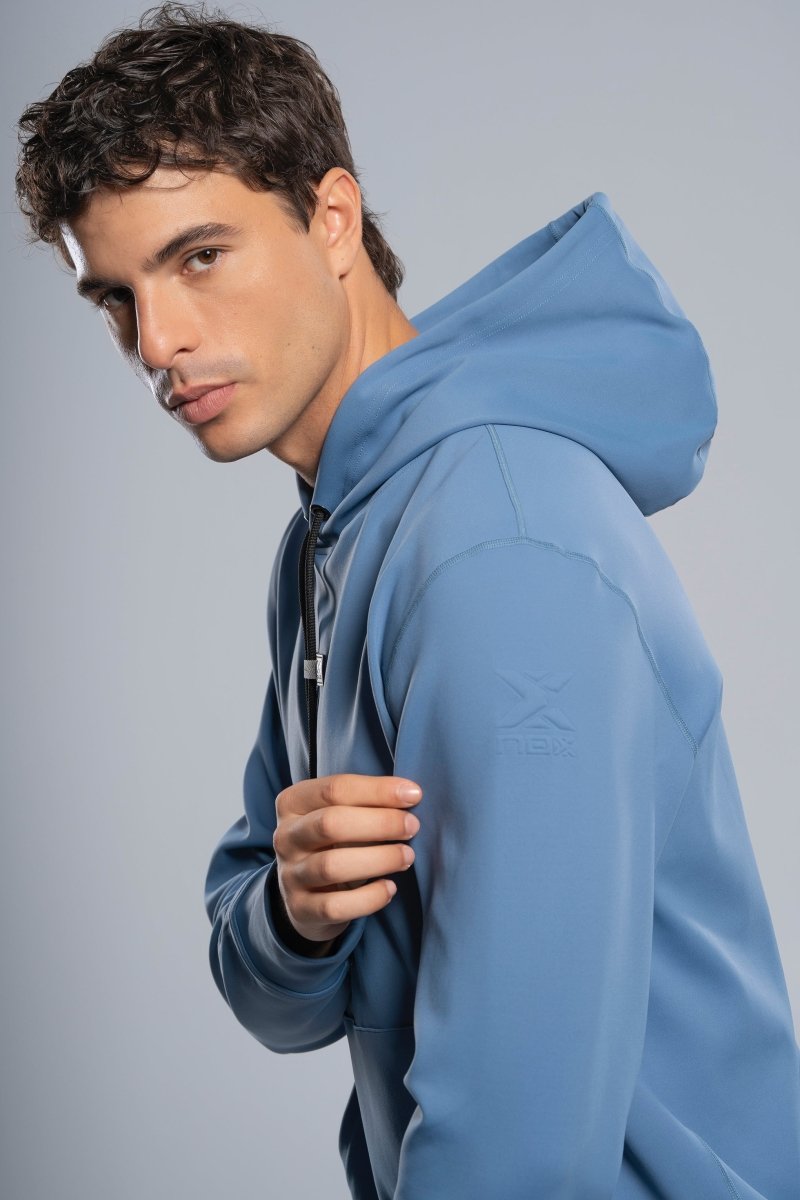 Sudadera STREET Moonlight Blue para hombre - NOXNewSudaderas
