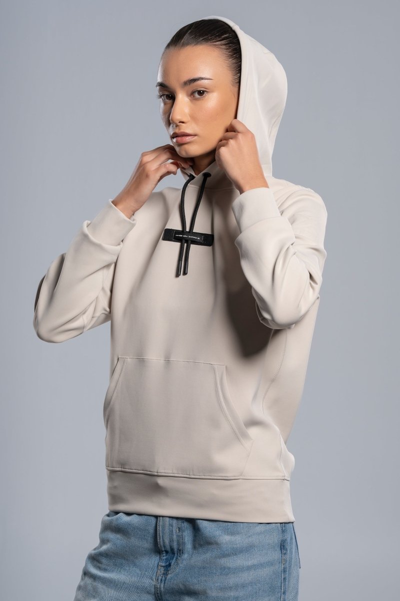 Sudadera STREET Oat Cream para mujer - NOXmujerSudaderas