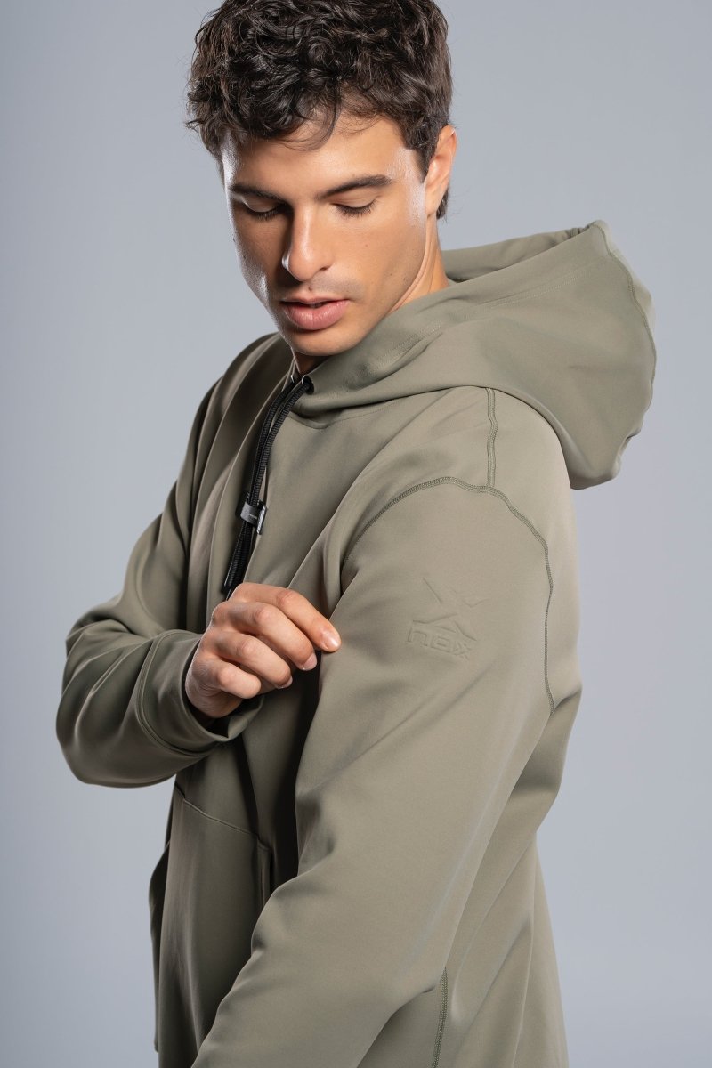 Sudadera STREET Olive Green para hombre - NOXNewSudaderas