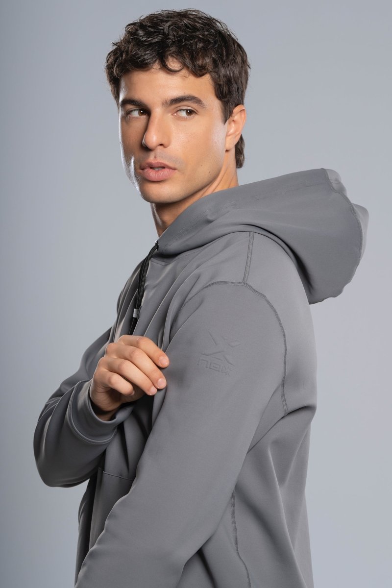 Sudadera STREET Steel Grey para hombre - NOXNewSudaderas