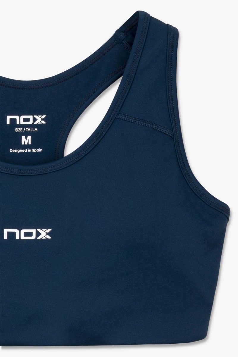 Sujetador Mujer TEAM Azul - NOXmujersujetador deportivo