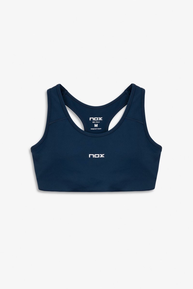 Sujetador Mujer TEAM Azul - NOXmujersujetador deportivo