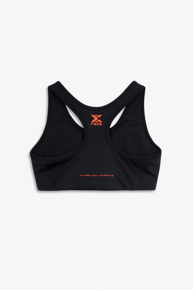 Sujetador Mujer TEAM Negro - NOXmujersujetador deportivo