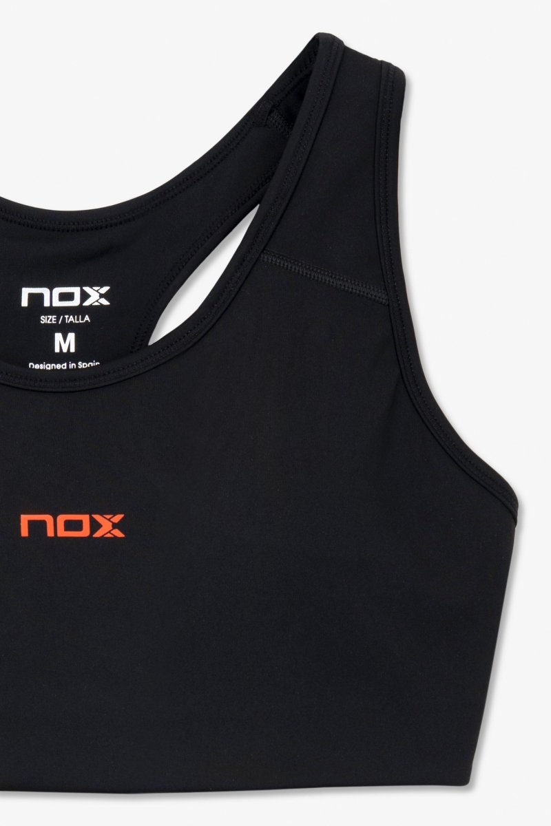 Sujetador Mujer TEAM Negro - NOXmujersujetador deportivo