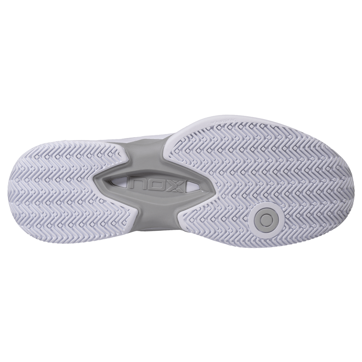Zapatillas de Pádel AT10 LUX Blanco/Gris - NOX2026Zapatillas