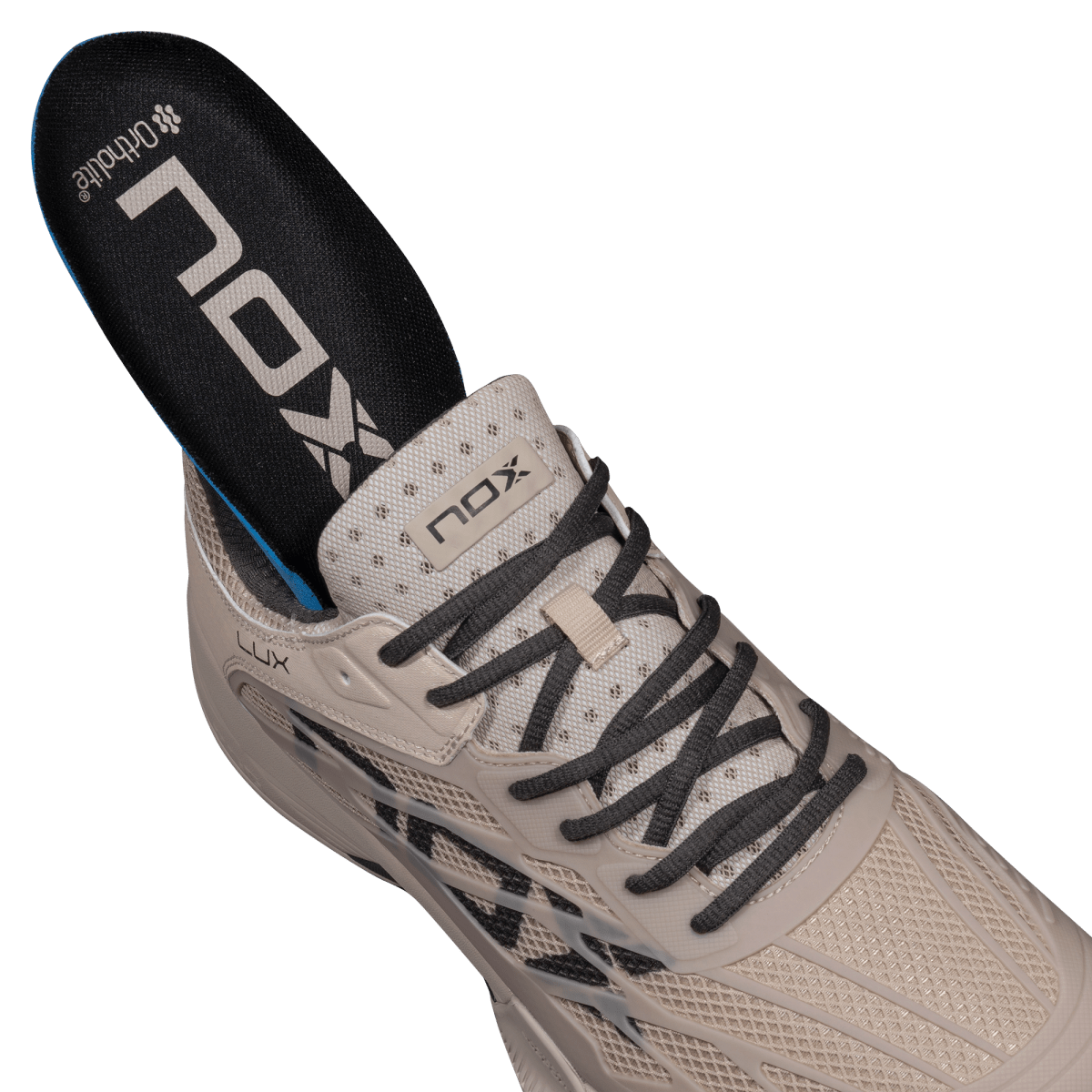 Zapatillas de Pádel AT10 LUX Gris/Negro - NOX2026Zapatillas