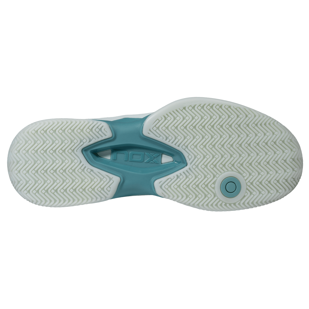 Zapatillas de Pádel AT10 LUX Morning Mist/Turquoise - NOX2026Zapatillas