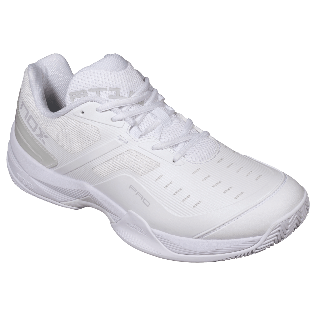 Zapatillas de Pádel AT10 PRO Blanco/Gris - NOX2026Zapatillas