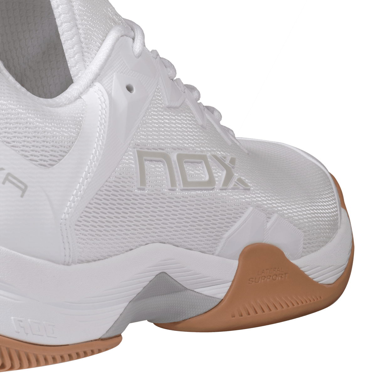 Zapatillas de Pádel ML10 HEXA Blanco/Suela Caramelo - NOX2026Zapatillas