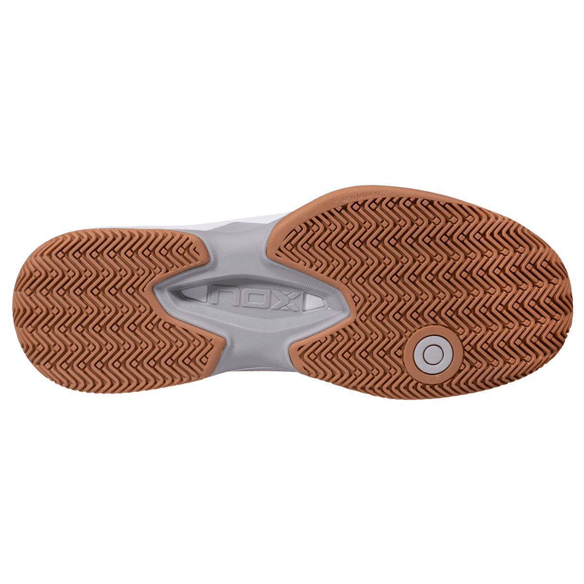 Zapatillas de Pádel ML10 HEXA Blanco/Suela Caramelo - NOX2026Zapatillas