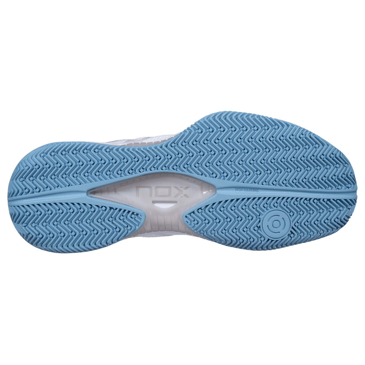 Zapatillas de Pádel NERBO Blanco/Azul Atardecer - NOX2026Zapatillas