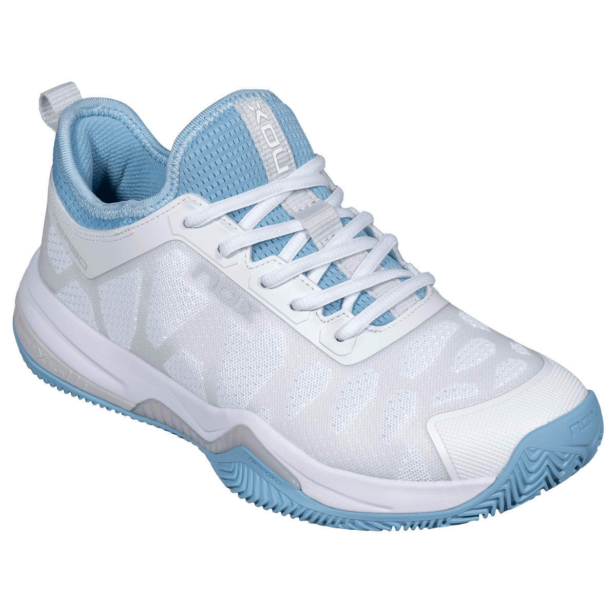 Zapatillas de Pádel NERBO Blanco/Azul Atardecer - NOX2026Zapatillas