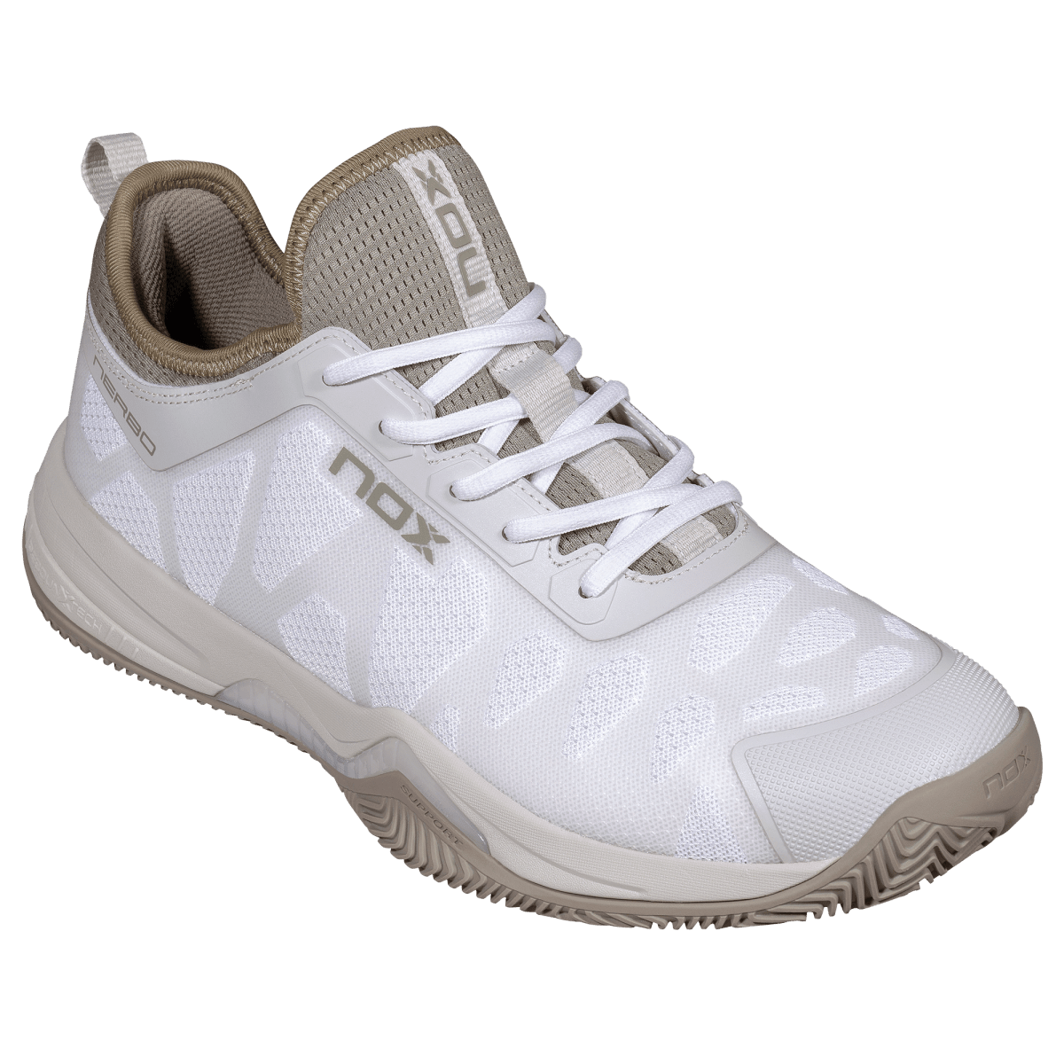 Zapatillas de Pádel NERBO Blanco/Verde Vetiver - NOXZapatillas