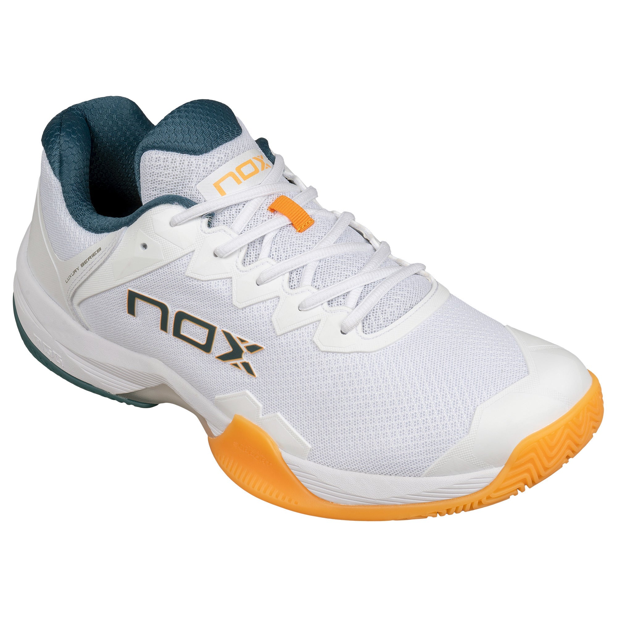 Zapatillas de pádel Nox ML10 HEXA Blanco/Albaricoque - NOX