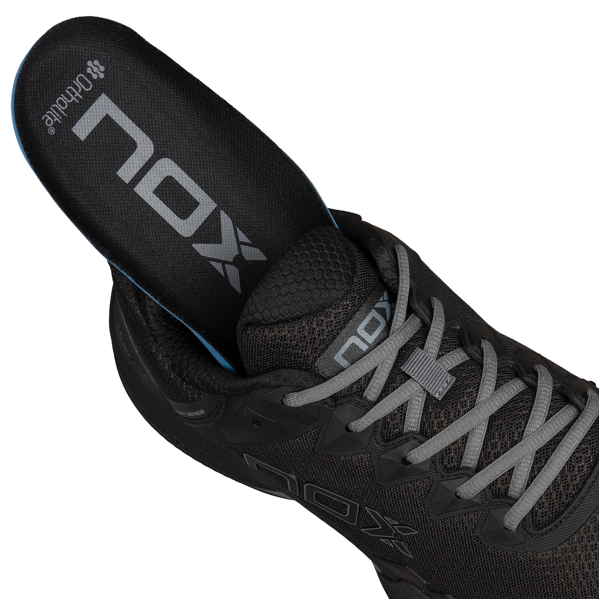 Padel shoes Nox ML10 HEXA Black/Slate Grey – NOX - Main Image