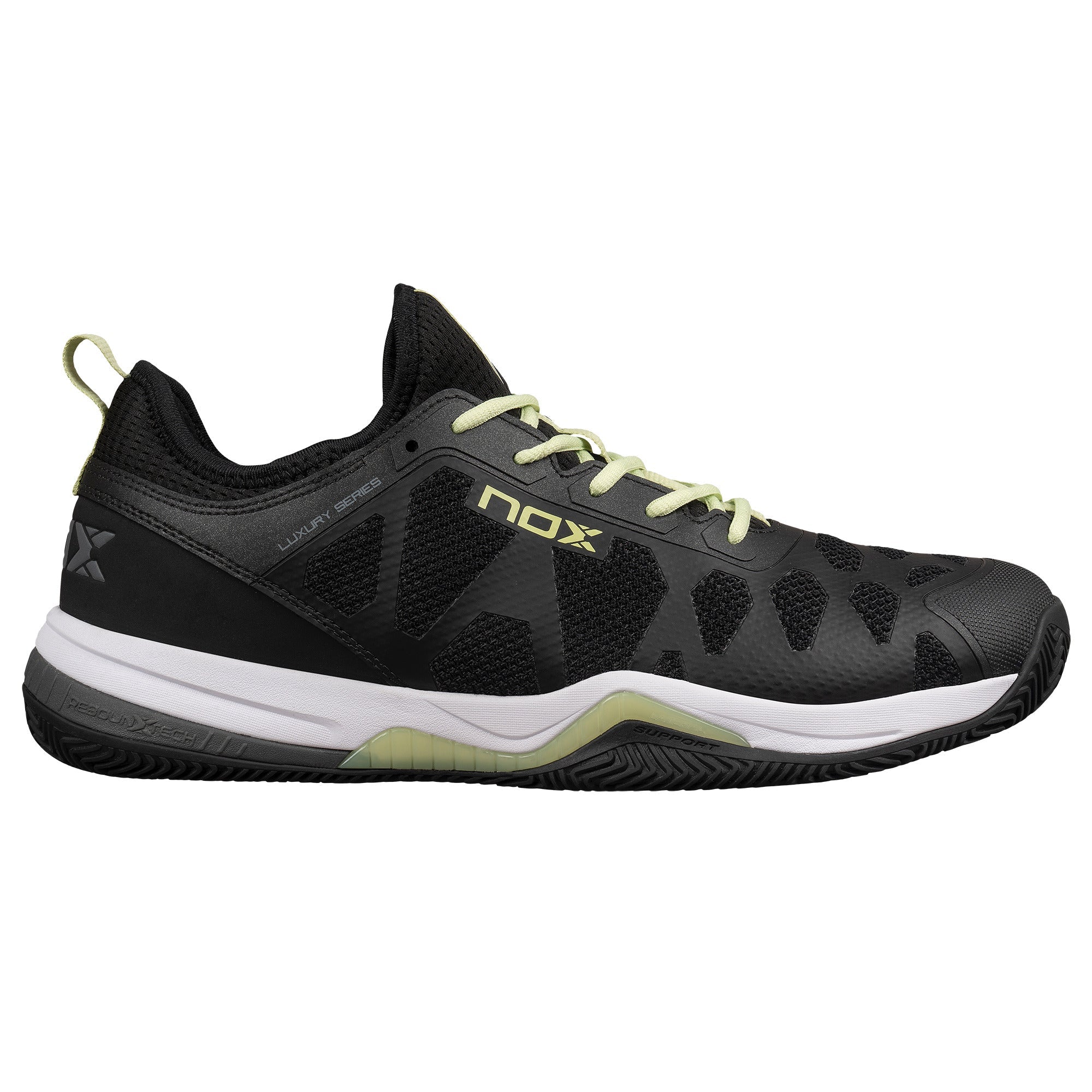 Ténis Padel Nox NERBO Preto/Lima Suave