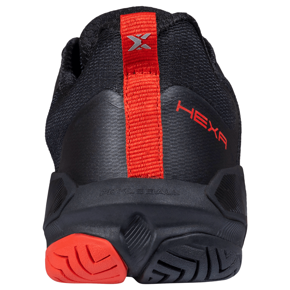 Zapatillas de Pickleball LUX HEXA Black/Molten Lava - NOXZapatillas Pickleball