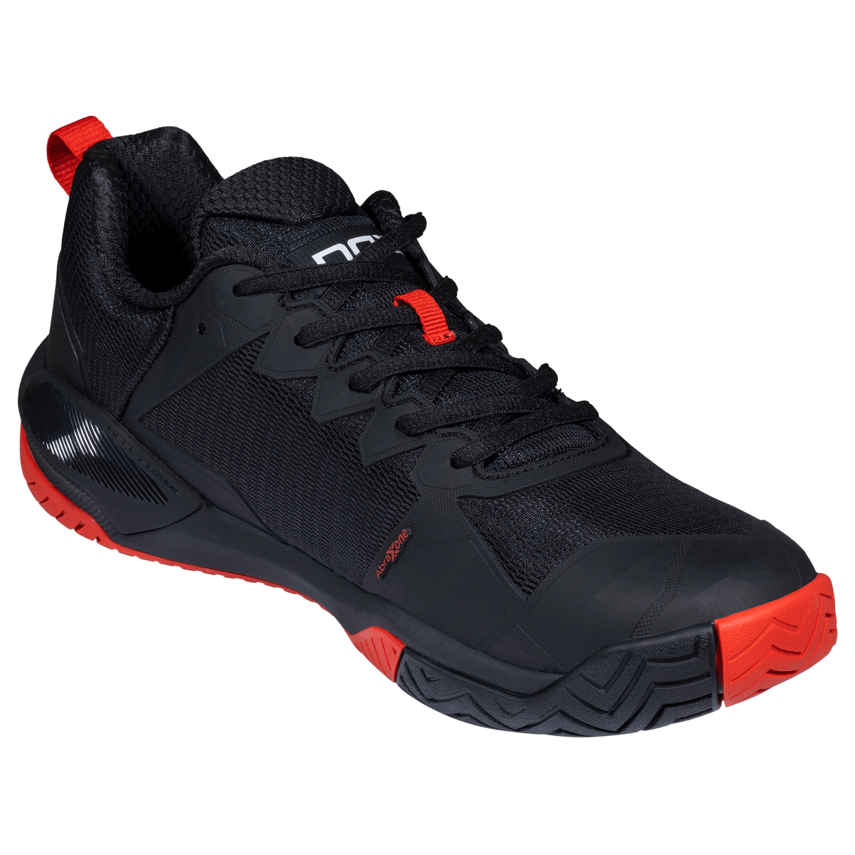 Zapatillas de Pickleball LUX HEXA Black/Molten Lava - NOXZapatillas Pickleball