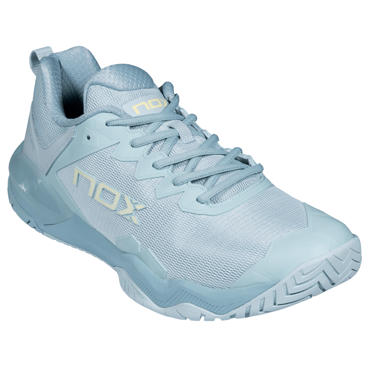 Zapatillas de Pickleball LUX HEXA Sky Blue/Grey Mist - NOXZapatillas Pickleball