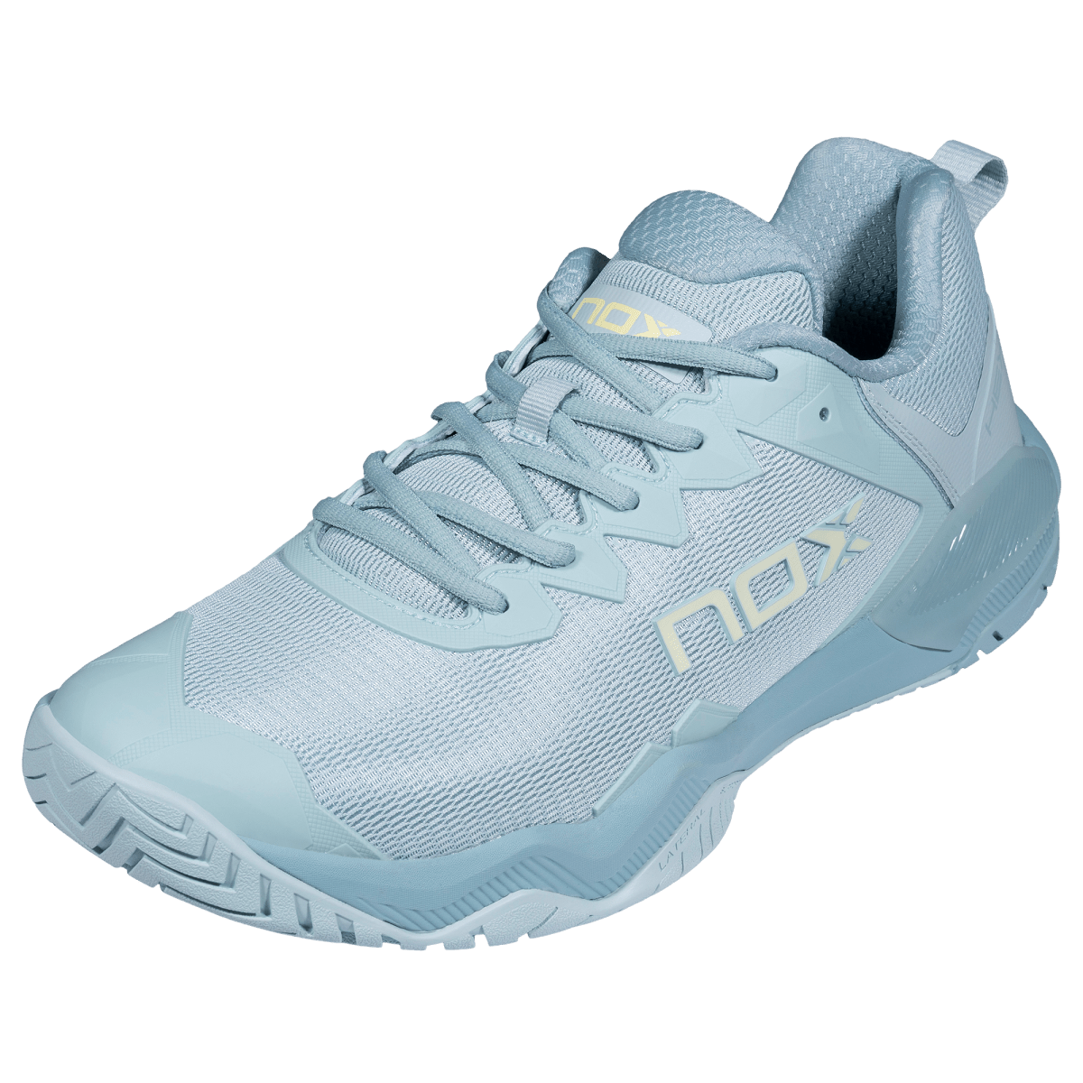Zapatillas de Pickleball LUX HEXA Sky Blue/Grey Mist - NOXZapatillas Pickleball