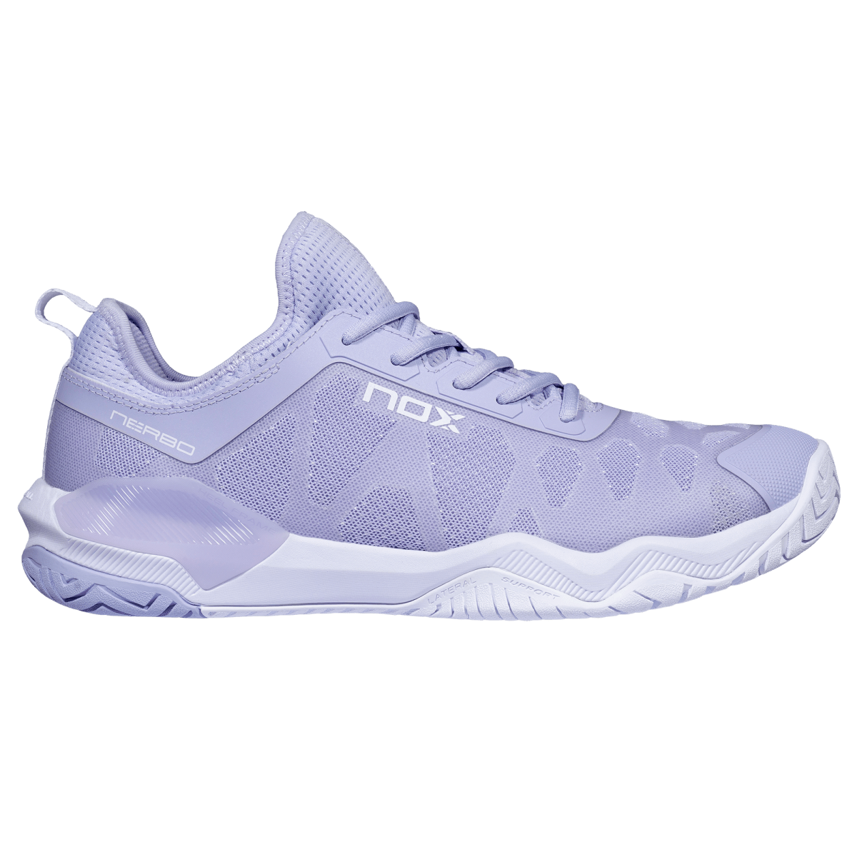 Zapatillas de Pickleball LUX NERBO Purple/White - NOXZapatillas Pickleball