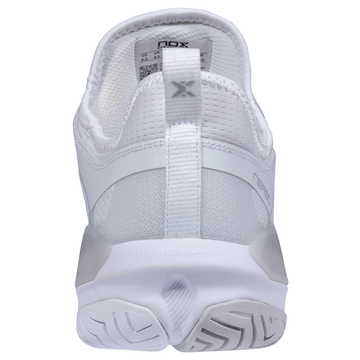 Zapatillas de Pickleball LUX NERBO White/Lunar Rock - NOXZapatillas Pickleball