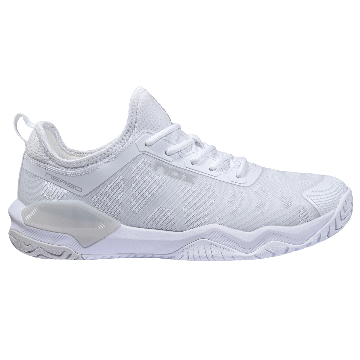 Zapatillas de Pickleball LUX NERBO White/Lunar Rock - NOXZapatillas Pickleball