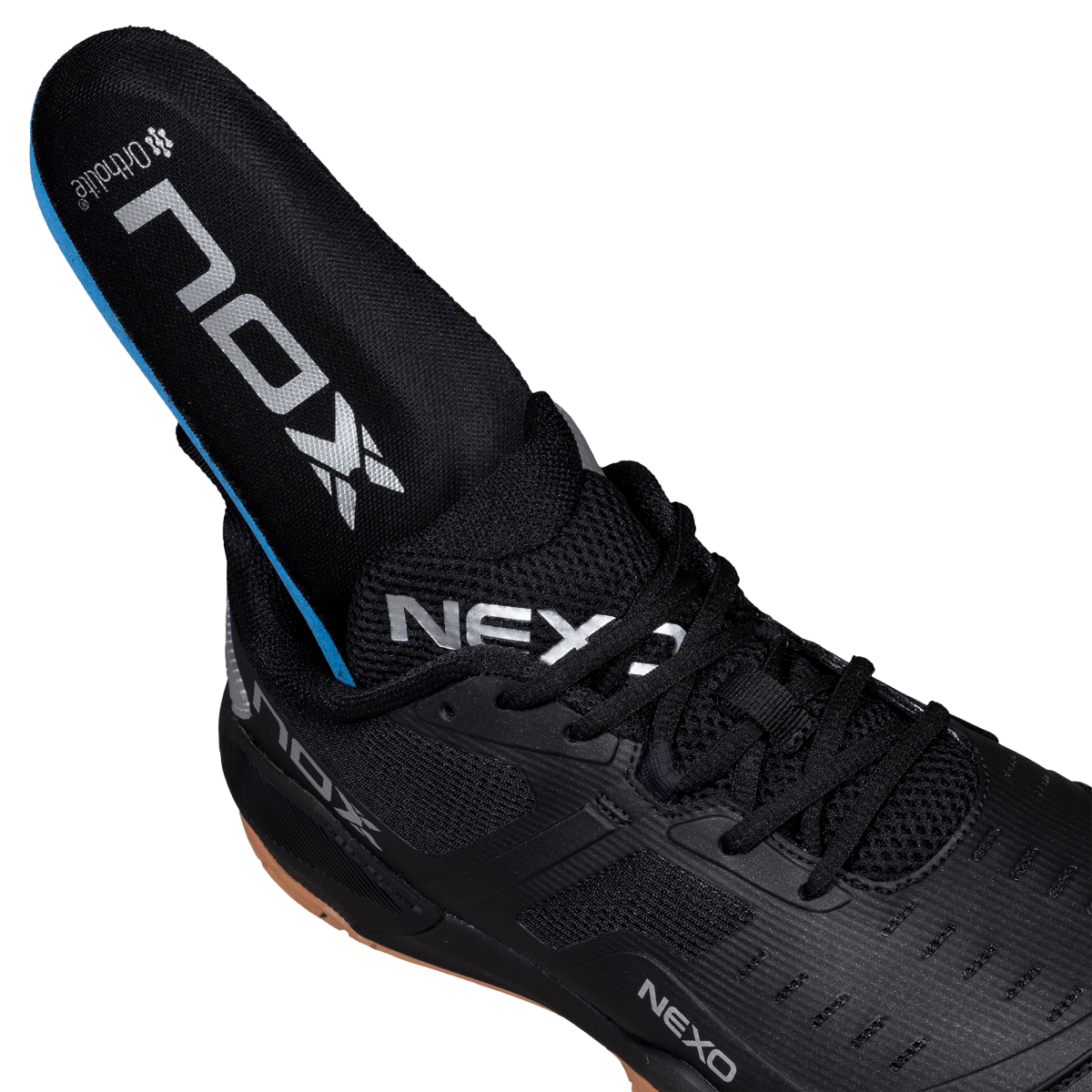 Zapatillas de Pickleball LUX NEXO Black/High Rise - NOXZapatillas Pickleball