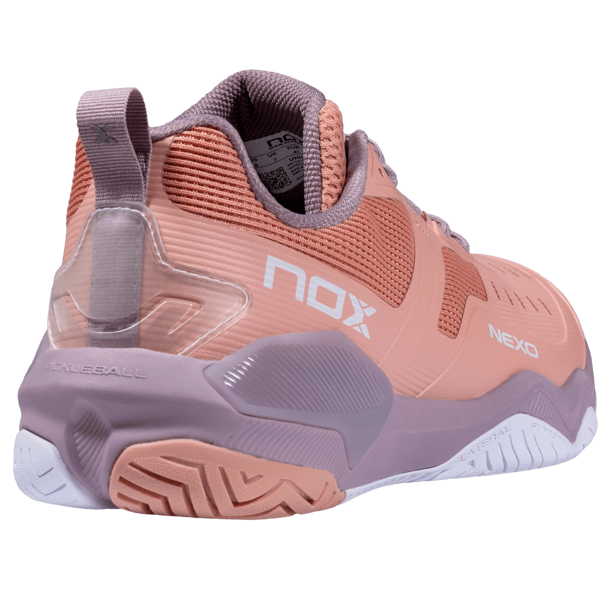 Zapatillas de Pickleball LUX NEXO Muted Clay/Eldelberry - NOXZapatillas Pickleball