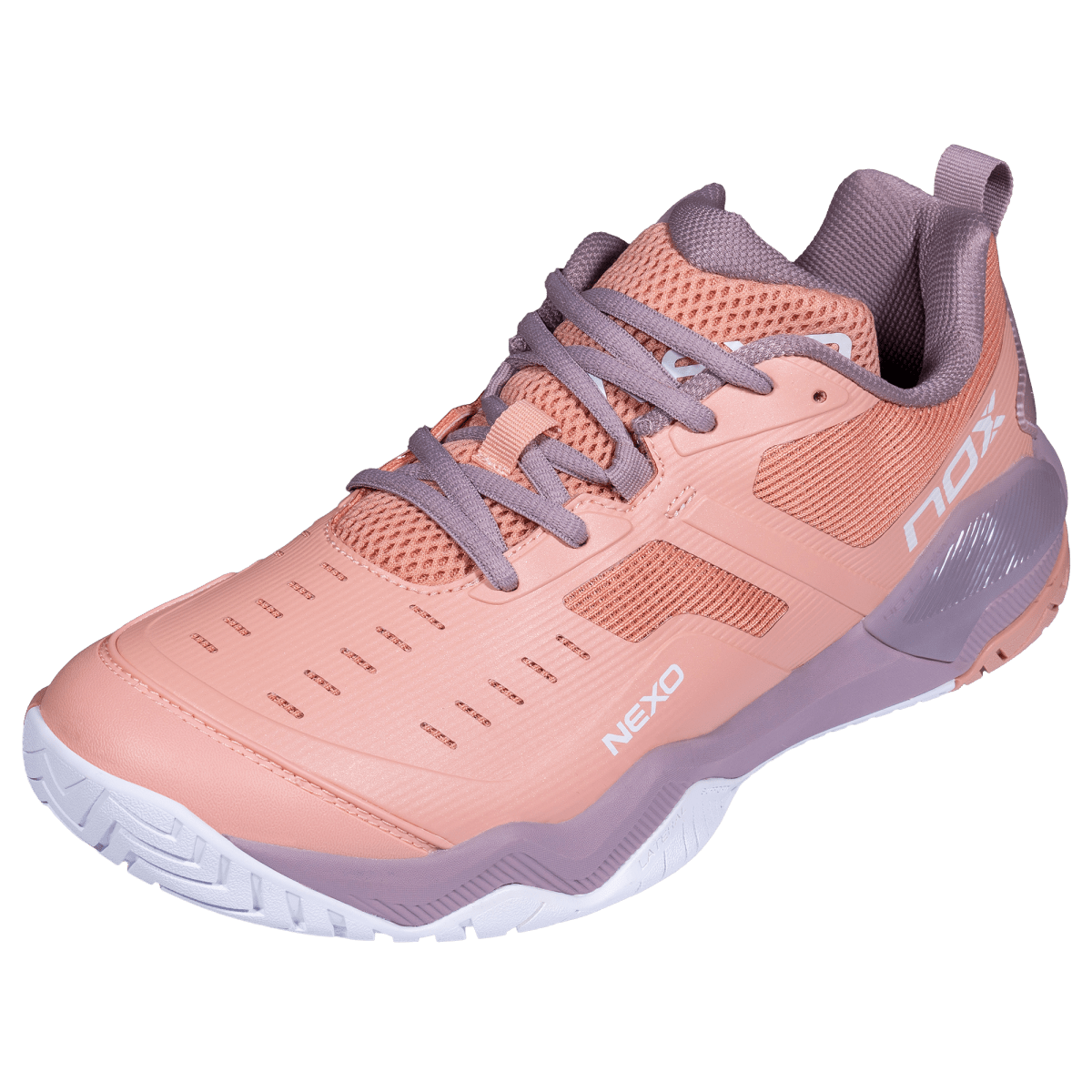 Zapatillas de Pickleball LUX NEXO Muted Clay/Eldelberry - NOXZapatillas Pickleball