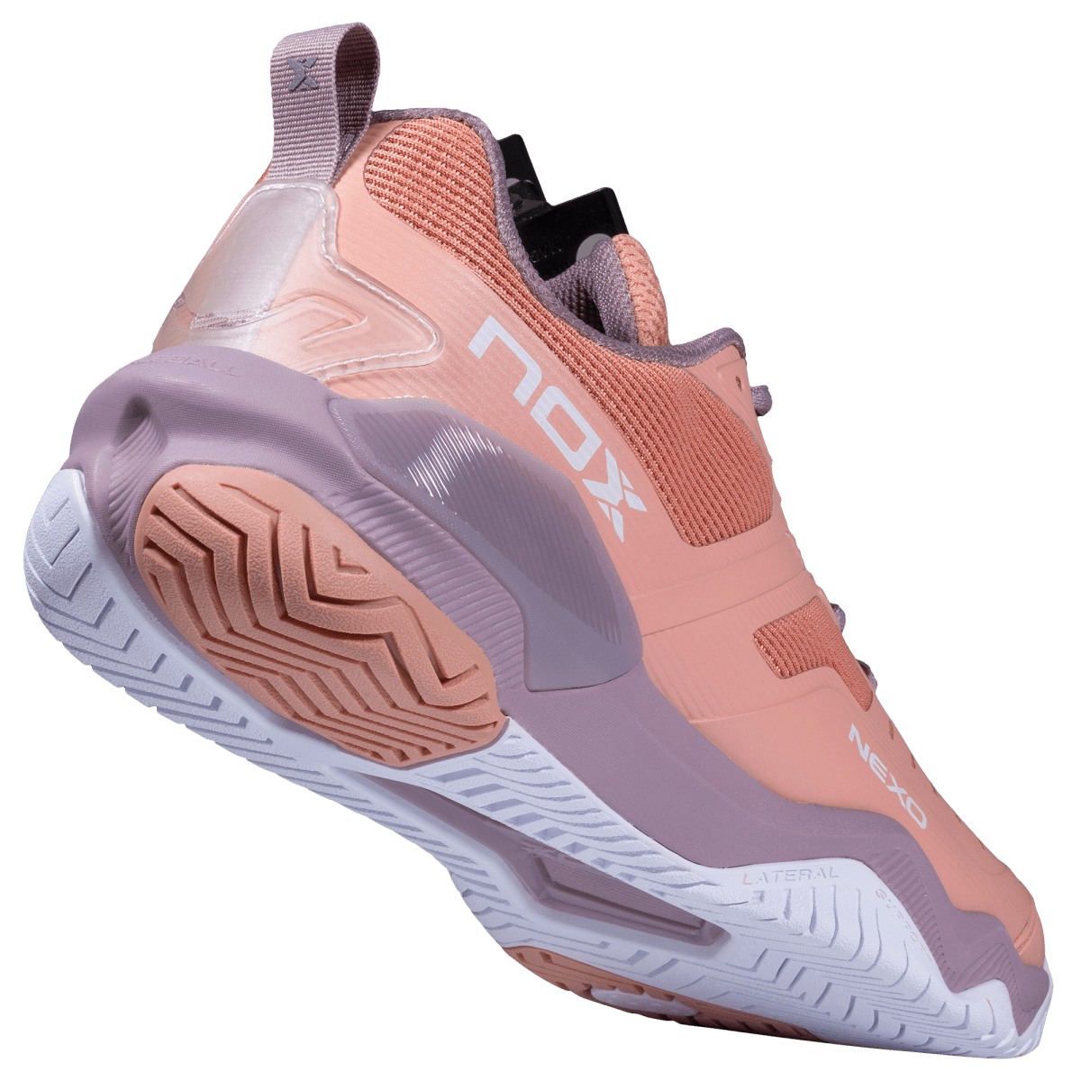 Zapatillas de Pickleball LUX NEXO Muted Clay/Eldelberry - NOXZapatillas Pickleball