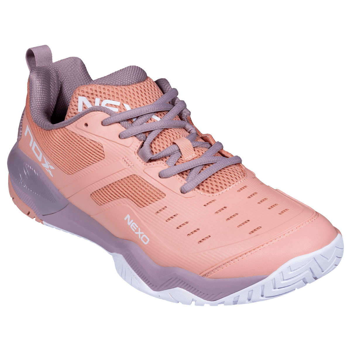 Zapatillas de Pickleball LUX NEXO Muted Clay/Eldelberry - NOXZapatillas Pickleball