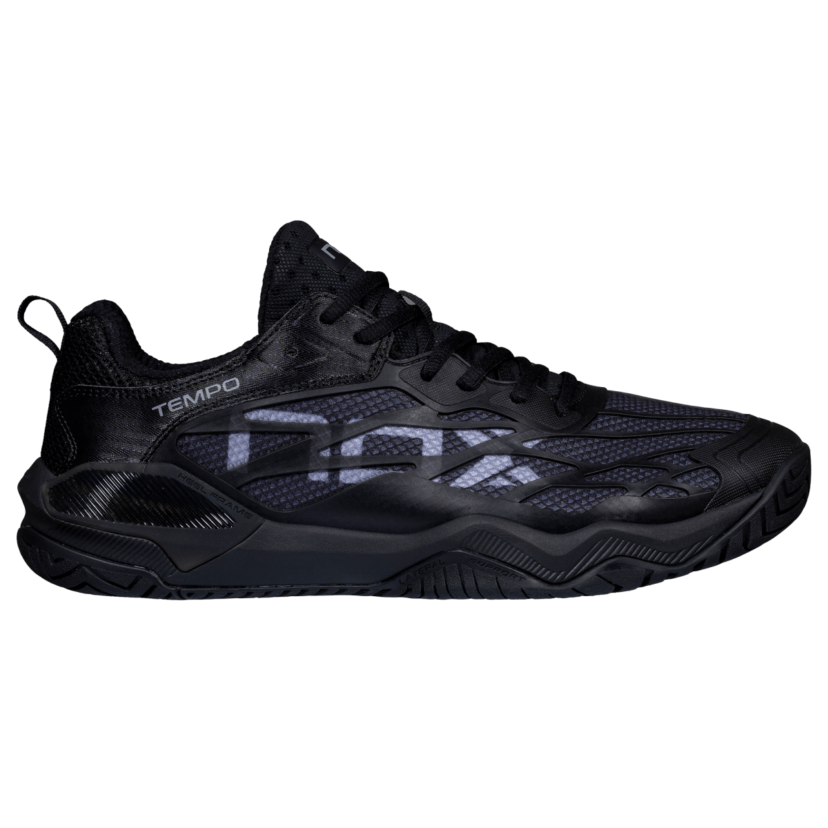 Zapatillas de Pickleball LUX TEMPO Black/Coolgrey - NOXZapatillas Pickleball