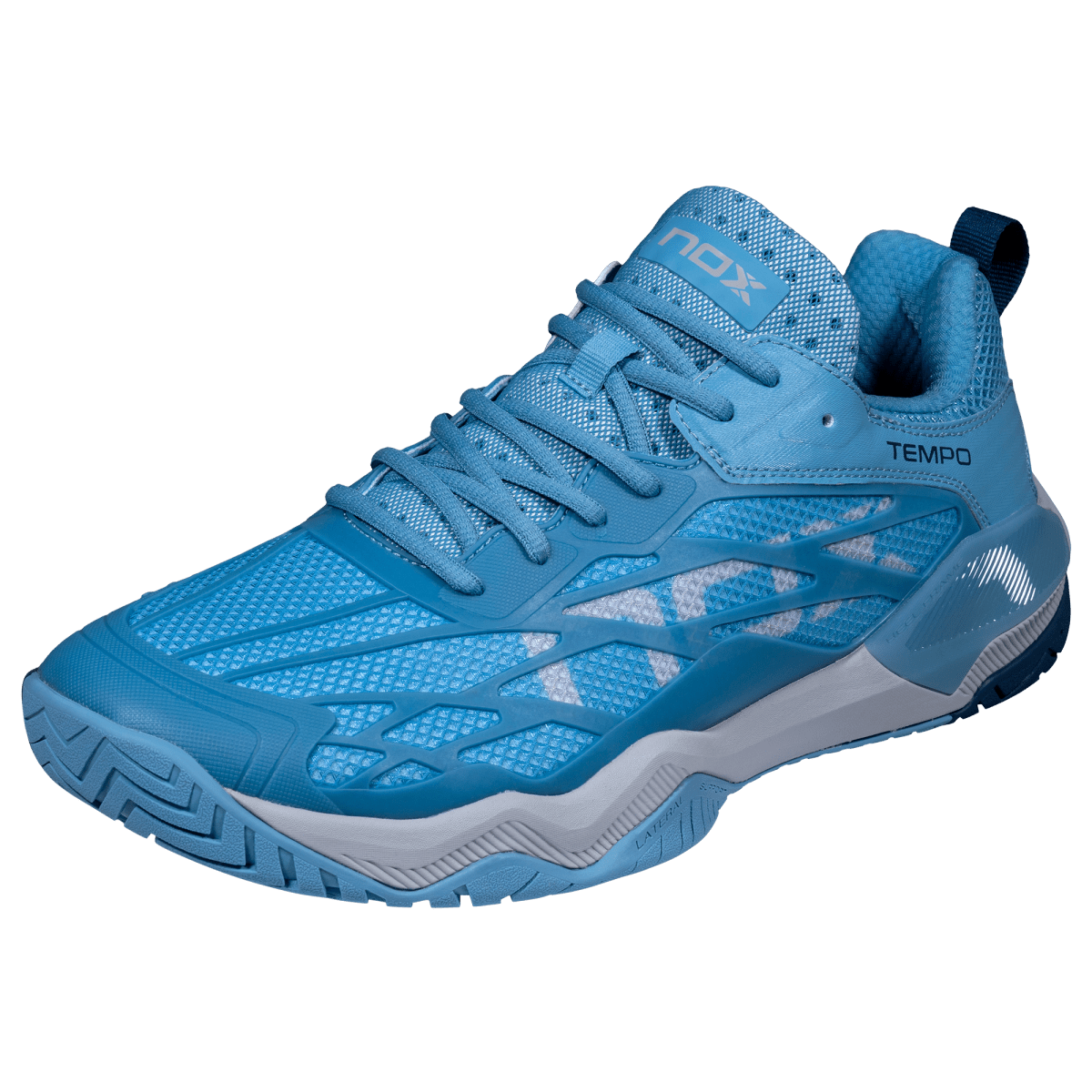 Zapatillas de Pickleball LUX TEMPO Niagara/Insignia Blue - NOXZapatillas Pickleball