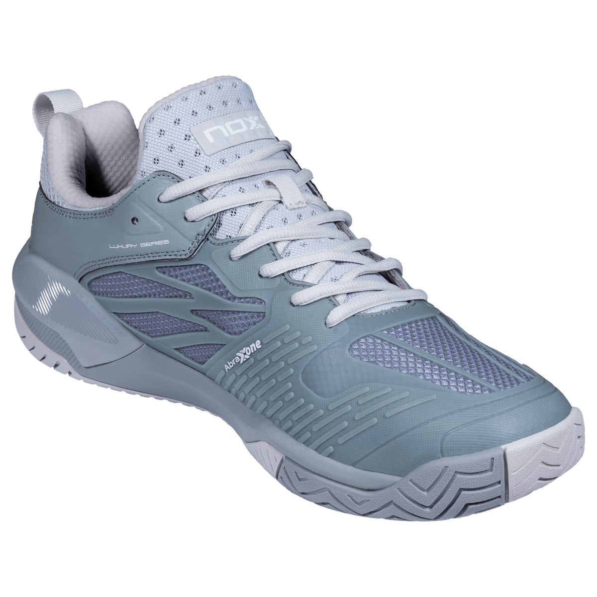 Zapatillas de Pickleball LUX TEMPO Ultimate Grey/White - NOXZapatillas Pickleball