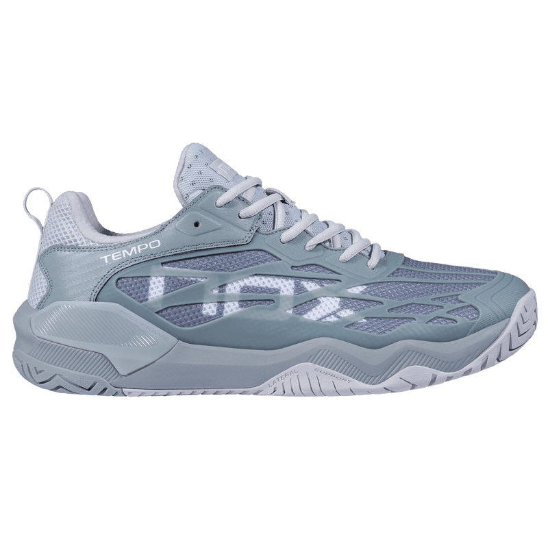 Zapatillas de Pickleball LUX TEMPO Ultimate Grey/White - NOXZapatillas Pickleball