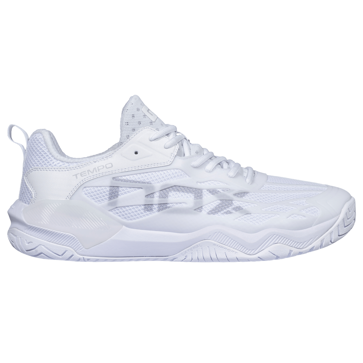 Zapatillas de Pickleball LUX TEMPO White/Violet Grey - NOXZapatillas Pickleball