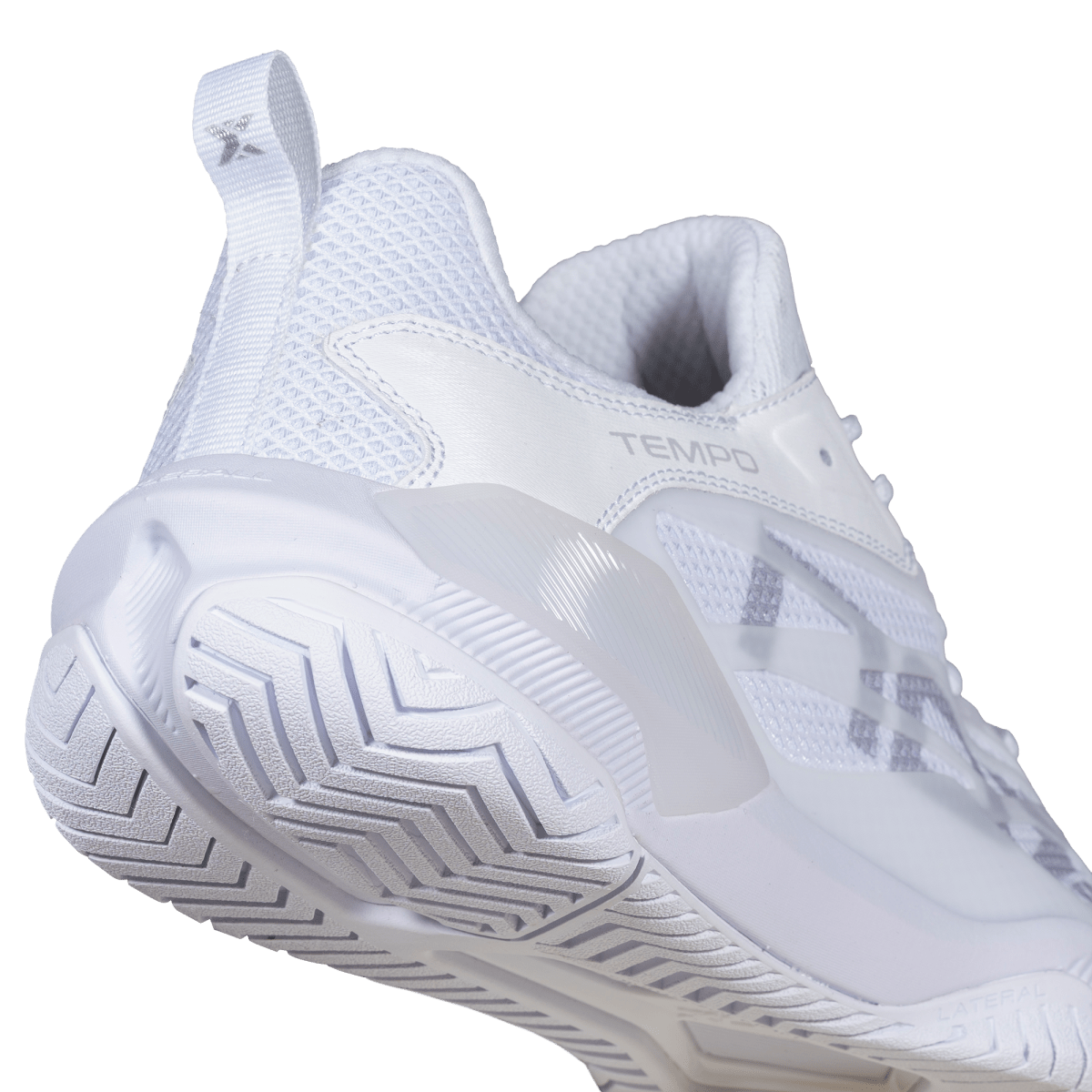 Zapatillas de Pickleball LUX TEMPO White/Violet Grey - NOXZapatillas Pickleball