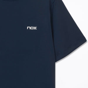 Camiseta deportiva hombre TEAM REGULAR azul marino - NOX