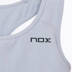 Sujetador deportivo PRO gris - NOX